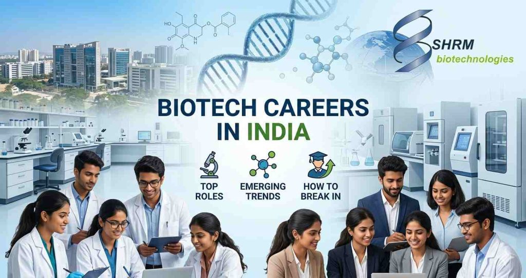 Biotech Careers in India: Top Roles, Emerging Trends, and How High School & College Students Can Break In